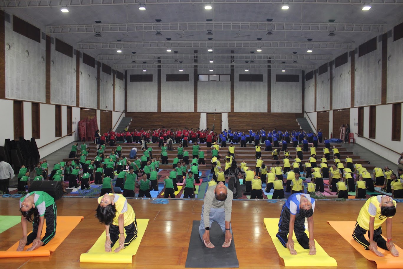 Yoga Day Celebration of classes (I-X) -(20-6-26)